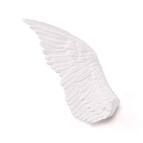 Seletti Wings left centrotavola in porcellana