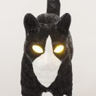Seletti lampada gatto ricaricabile con illuminazione degli occhi