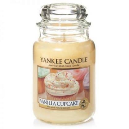 giara grande yankee candle fragranza vanilla cupcake