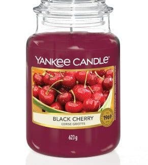 giara grande yankee candle fragranza Black Cherry