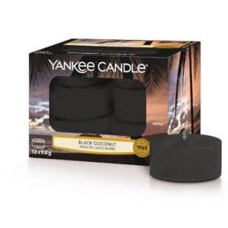 Tea light Yankee Candle fragranza Black Coconut