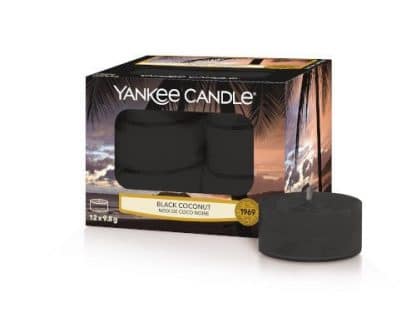 Tea light Yankee Candle fragranza Black Coconut