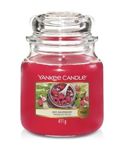 Giara media Yankee Candle fragranza Red Raspberry