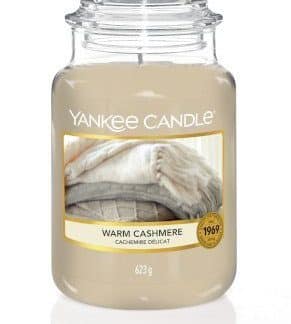 Giara grande Yankee Candle fragranza Warm Cashmere
