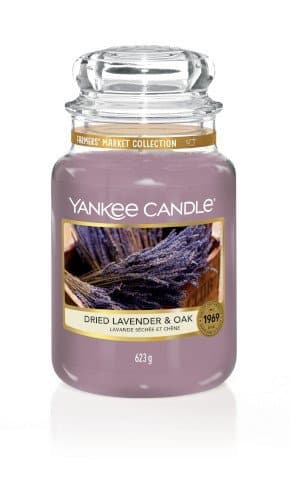 giara grande yankee candle fragranza Dried Lavender & Oak