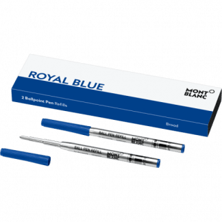 confezione da 2 refill per penna a sfera tratto broad colore royal blue
