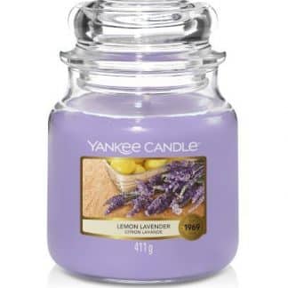 giara media yankee candle fragranza Lemon Lavender