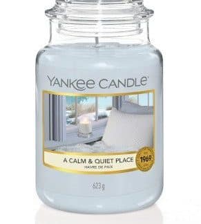 giara grande yankee candle fragranza A Calm & Quiet Place