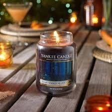 Candele profumate yankee candle fragranza Dreamy summer night disponibile in più formati grande media piccola per auto tea light sampler e tart