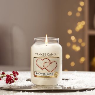 yankee candle fragranza snow in love