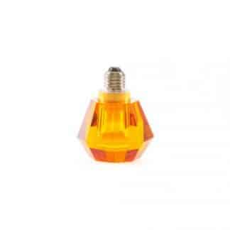 Seletti Crystaled lampada in cristallo colore ambra con lampadina a led