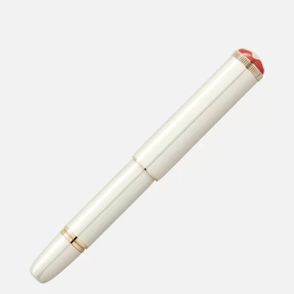 Montblanc Heritage R&N Baby Roller colore Ivory vista chiusa.