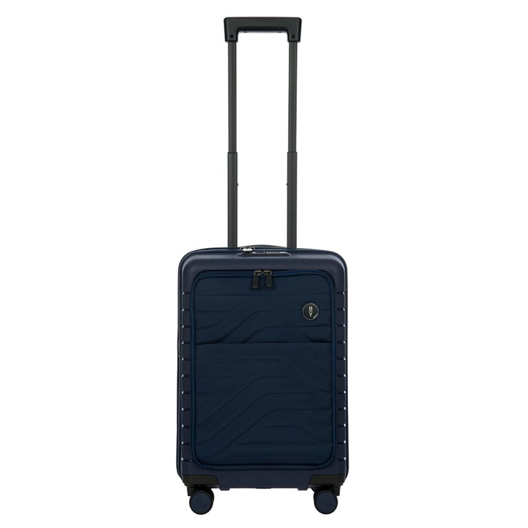Bric's Trolley cabina espandibile con tasca Blu Ocean B|Y