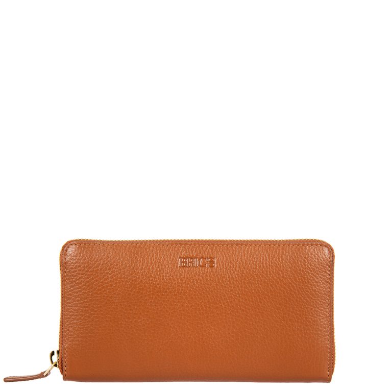 Bric's Portafoglio con zip Marmolada in pelle Tabacco