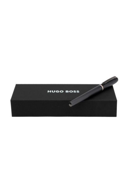 Hugo Boss Contour Iconic Stilografica, vista con astuccio