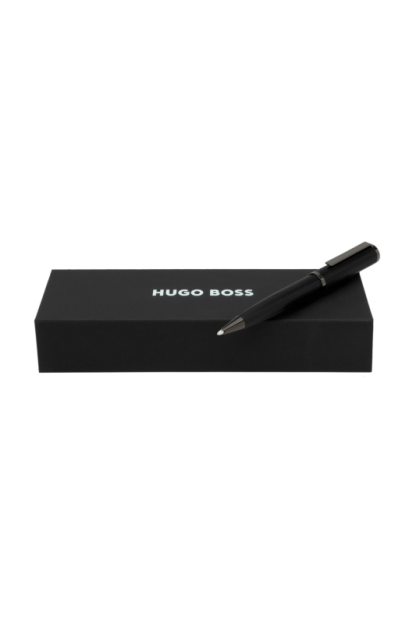 Hugo Boss Formation Herringbone Gun penna a sfera, sulla confezione