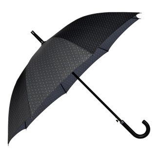 Hugo Boss ombrello Monogramma Dark Grey dotato di custodia con zip.