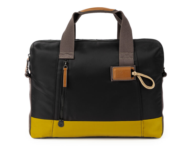 Scharlau Lab Style borsa in tessuto e pelle