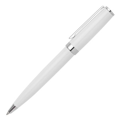 Hugo Boss Gear Iconic White penna a sfera in diagonale