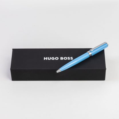 Hugo Boss Gear Iconic Light Blue penna a sfera su astuccio