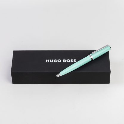 Hugo Boss Gear Iconic Light Green penna a sfera su astuccio