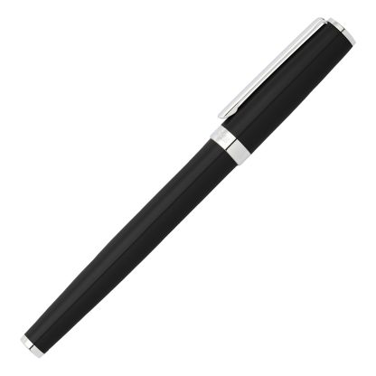 Hugo Boss Gear Icon Black Rollerball di profilo