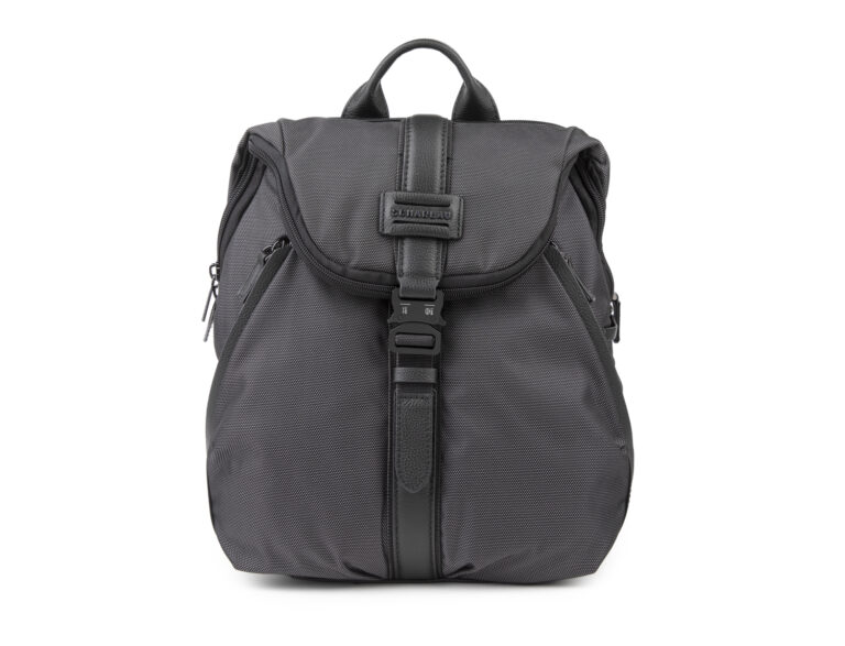Scharlau First Class zaino innovativo in tessuto e pelle  per PC 13,3"