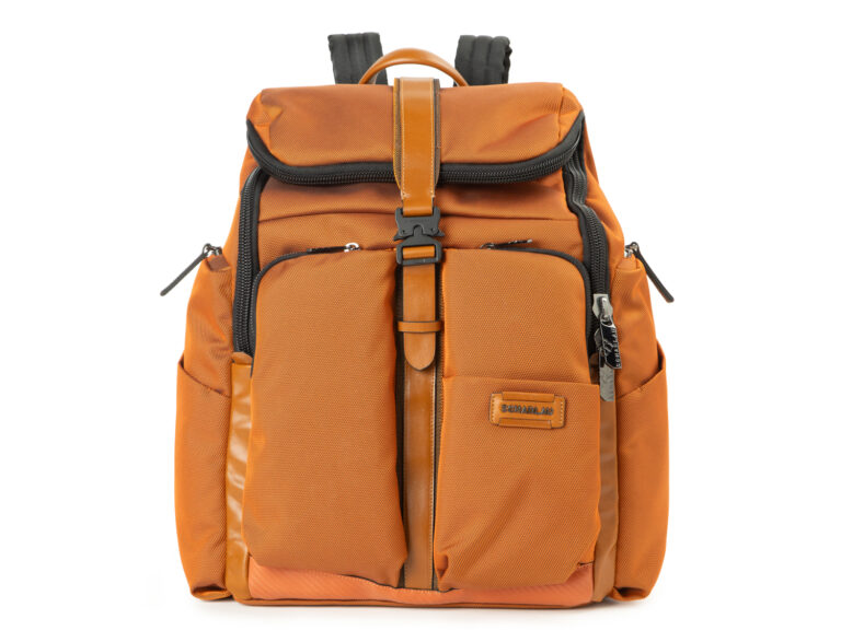 Scharlau First Class zaino innovativo in tessuto e pelle  per PC 15,6"